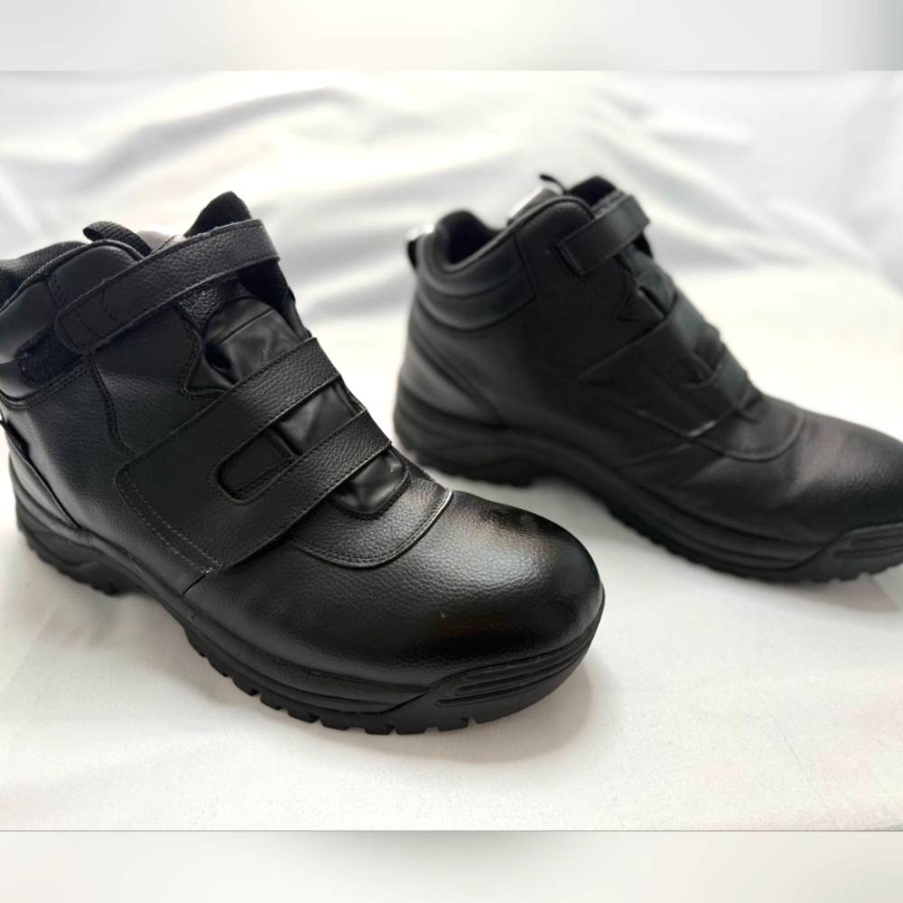 Propét Cliff Walker Strap Shoes- Men's Size 15 5E XX MPRX85 Blk NEW